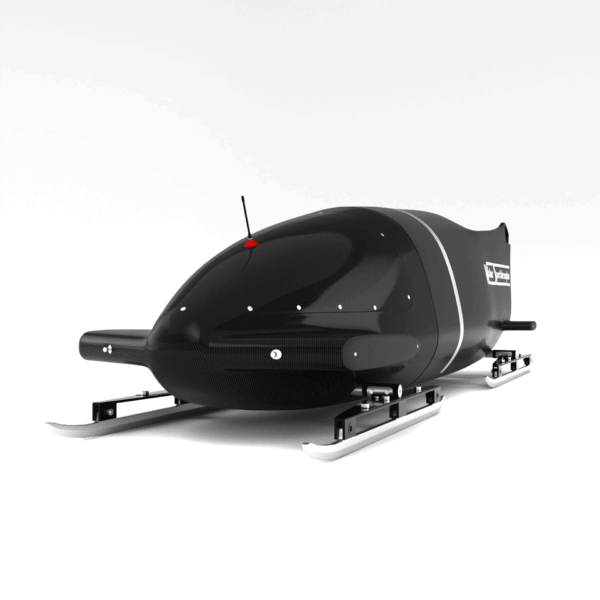 Wallner 2-Man Bobsleigh Sled